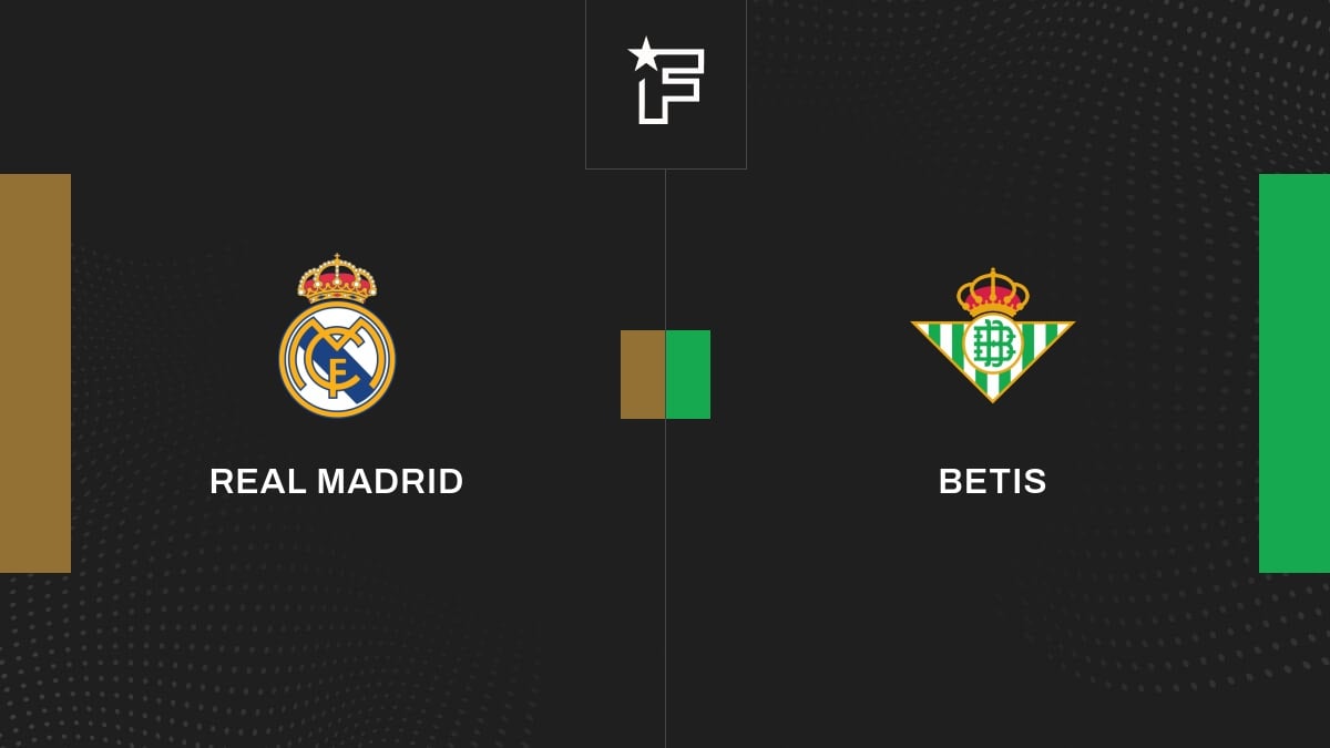 Follow the Real Madrid-Real Betis match live with Live Liga commentary 21:20