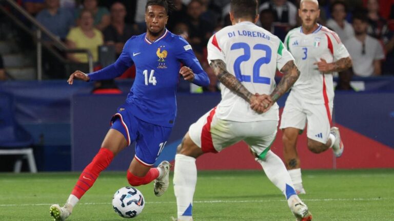 France - Italy: Michael Olise has already scored valuable points