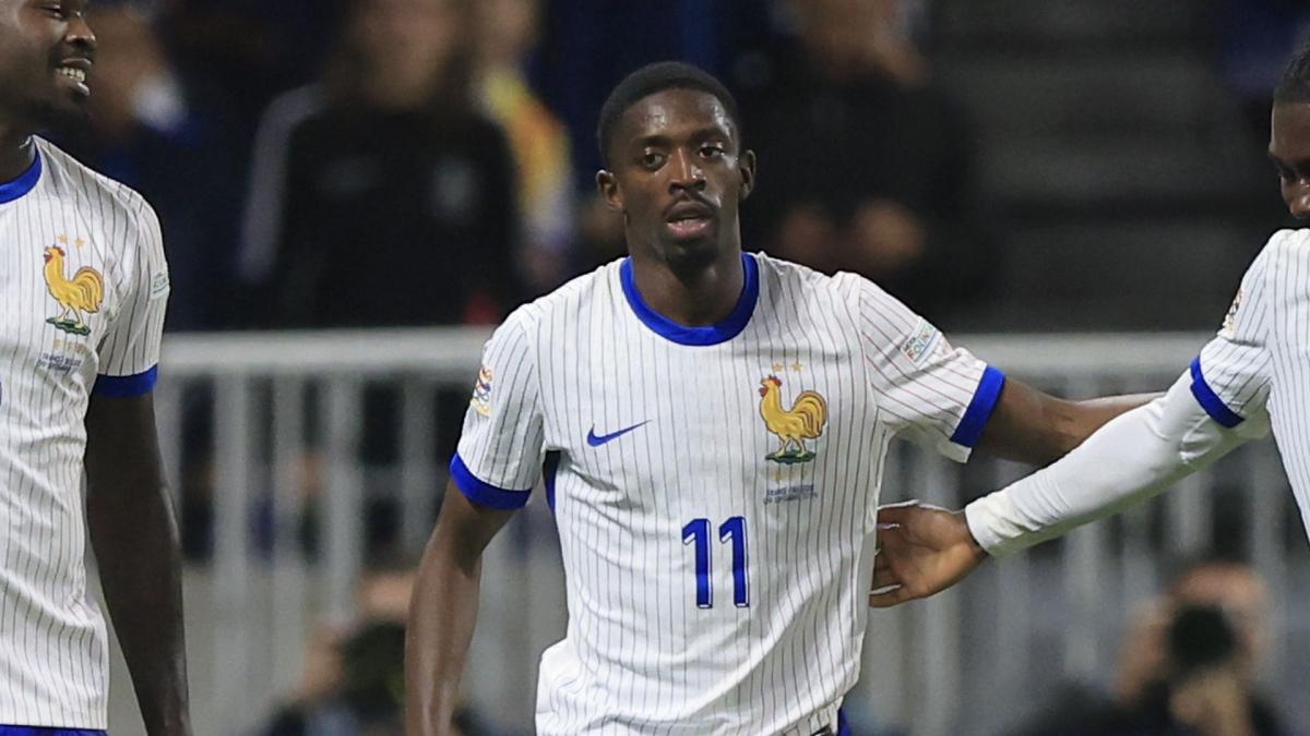 French team: Ousmane Dembélé explains why he rarely gets his shots on target