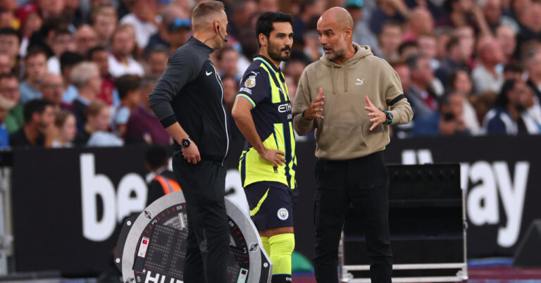 Gundogan compares Guardiola to Klopp