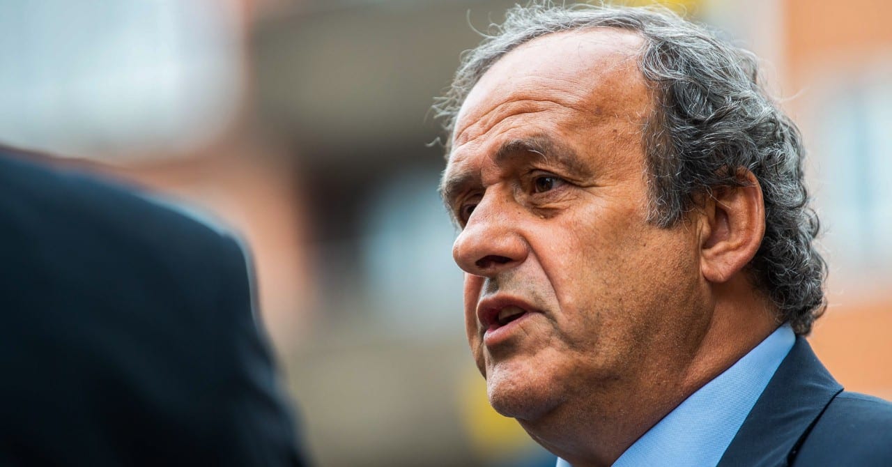 "It's about money and politics", Platini's clear opinion on the C1