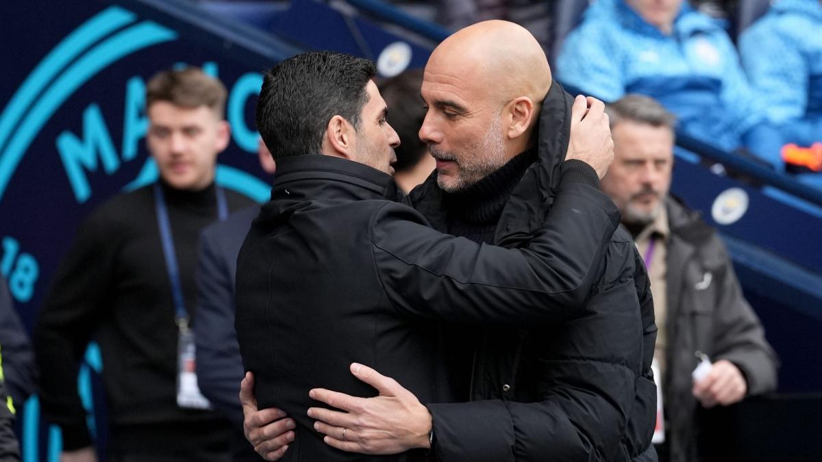 Maximum tension between Pep Guardiola and Mikel Arteta!