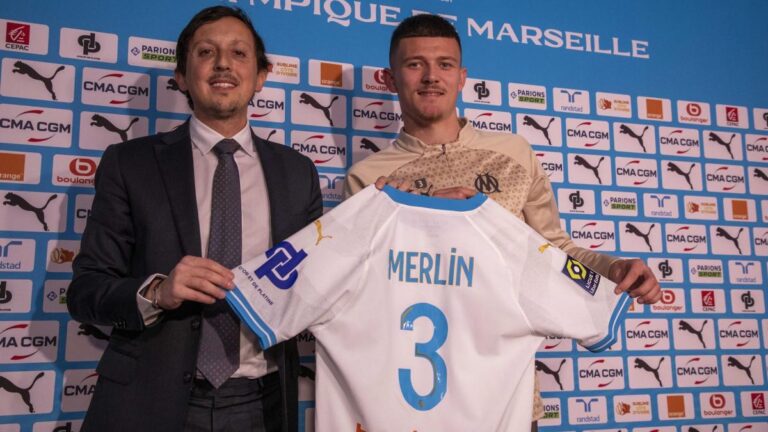 OM: Quentin Merlin sends a message to PSG