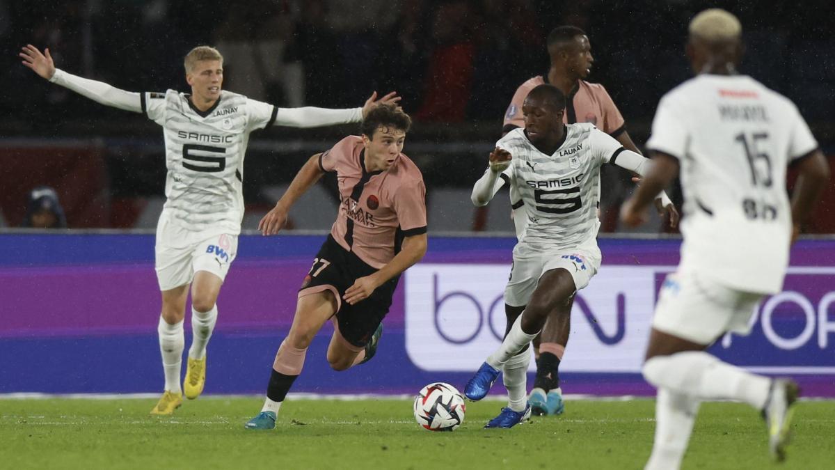 PSG – Rennes: the metronome João Neves never ceases to impress!