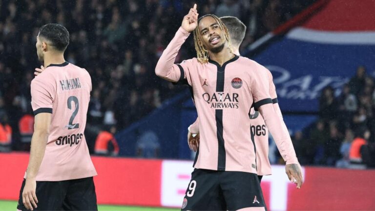 PSG – Rennes: the thunderous awakening of Bradley Barcola