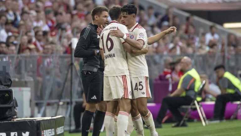 Video: Aleksandar Pavlović's banger for Bayern Munich equalizer