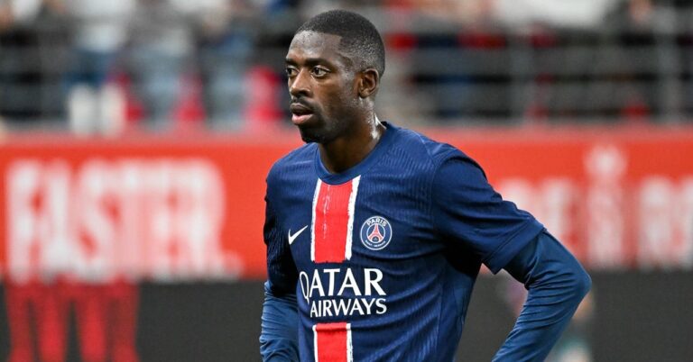 Dembélé, his brother clumsily defends him