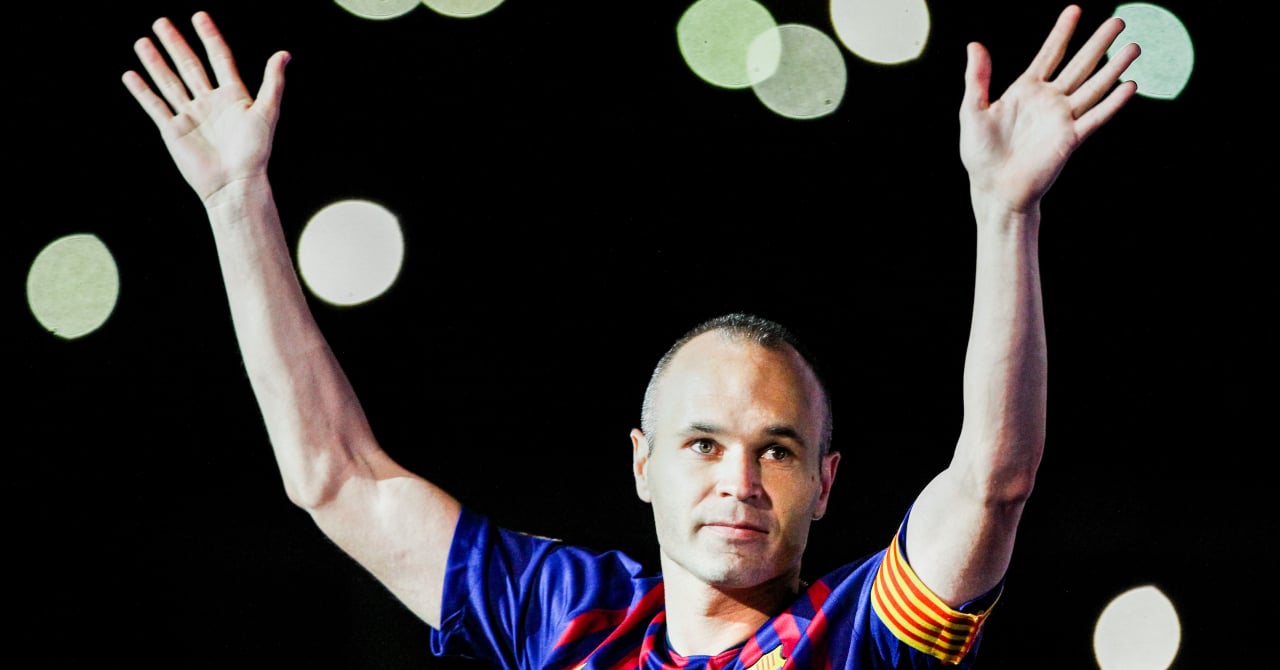 Andres Iniesta's big announcement