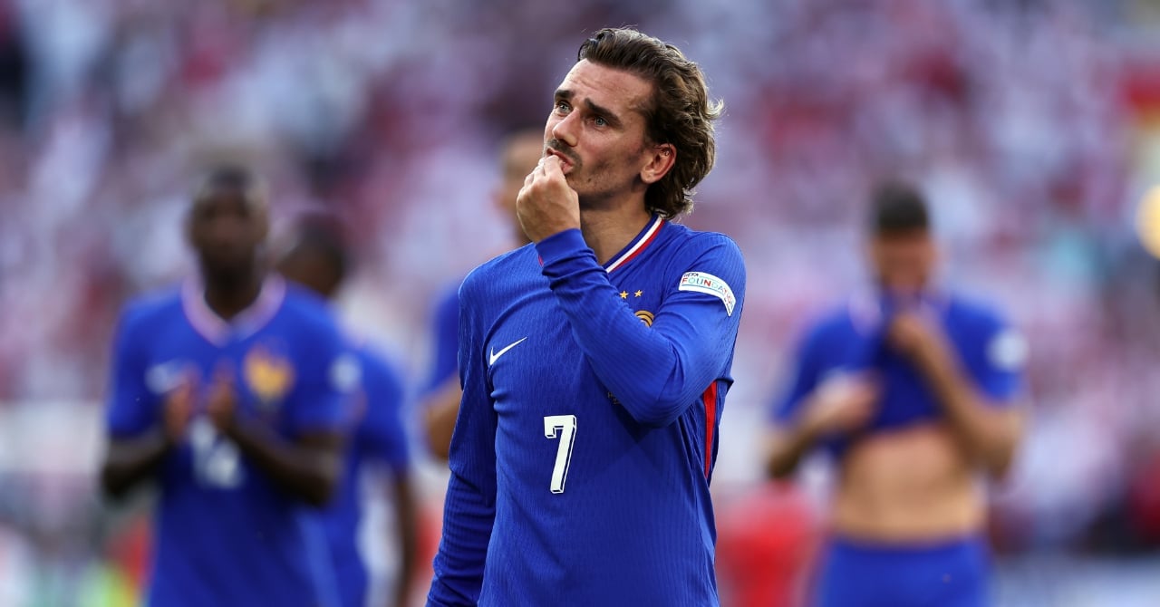 Griezmann, the sad message