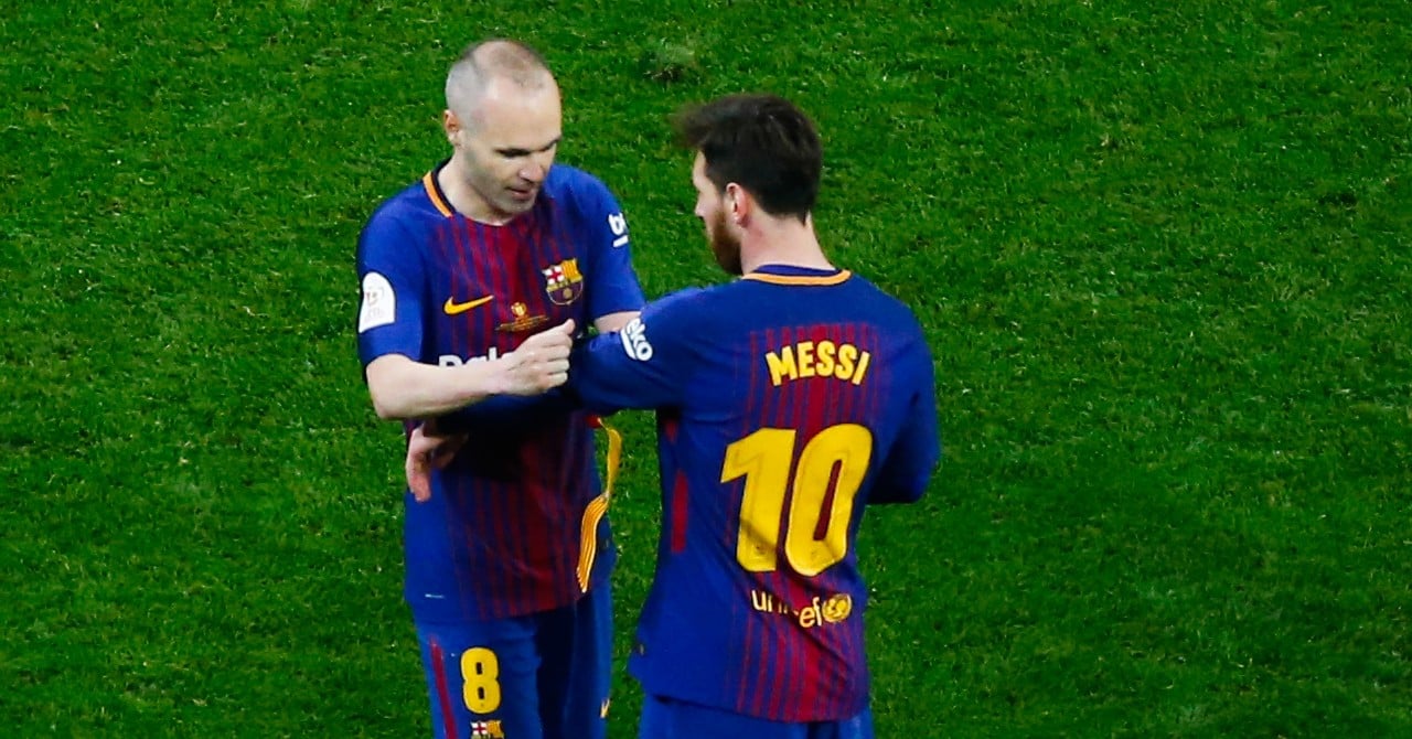 Messi, his vibrant tribute to Iniesta