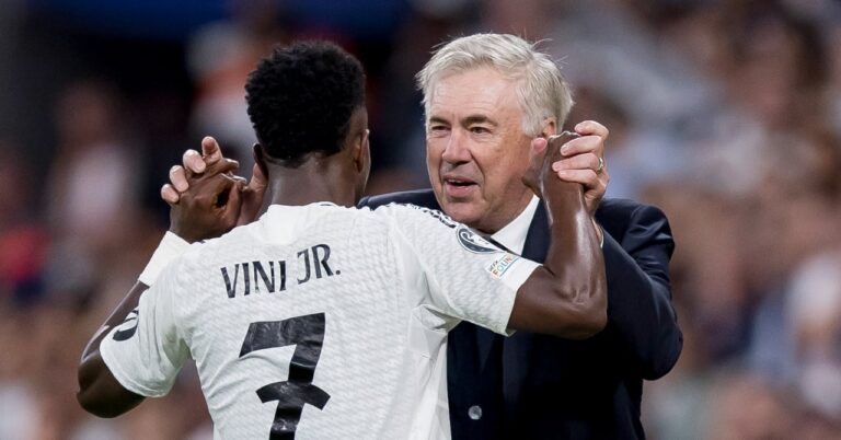 Vinicius, the strong words of Ancelotti