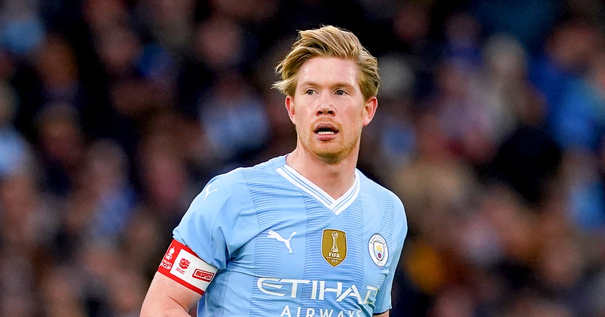 De Bruyne, is it finished?