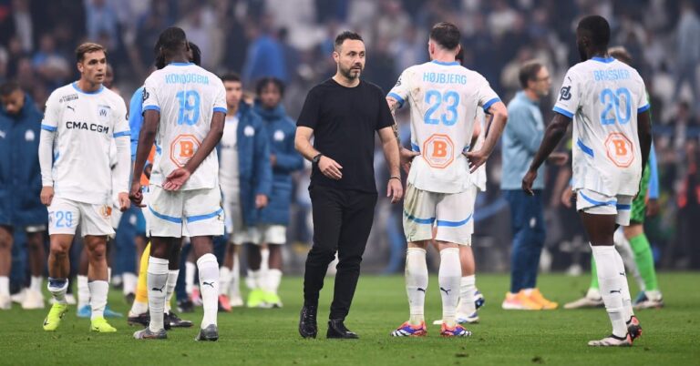 OM, De Zerbi's rant against his players!