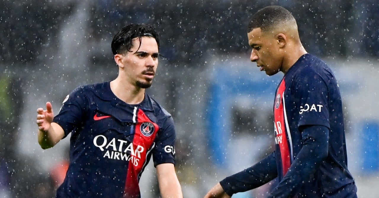 PSG better without Mbappé according to Vitinha