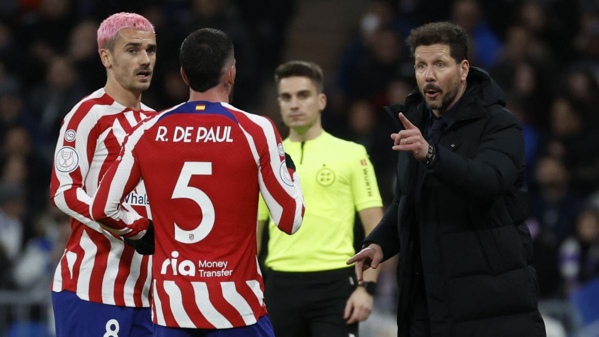 Atlético: Diego Simeone flies to the aid of a world champion