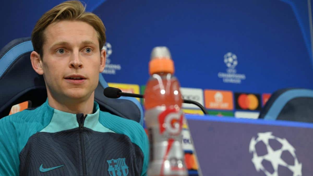 Barça: Hansi Flick's strong opinion on Frenkie de Jong