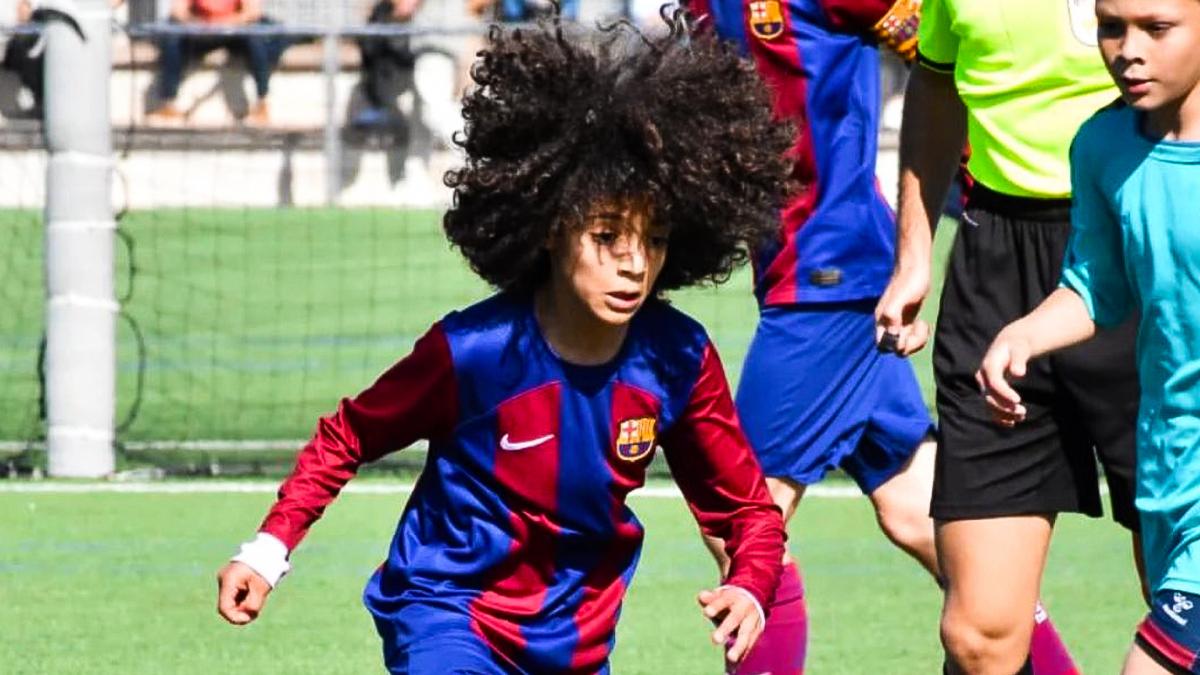 FC Barcelona: Adam Qaroual, the crazy 12-year-old talent already compared to Diego Maradona