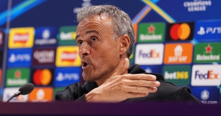 “It’s a reference”, Luis Enrique very complimentary towards one of his executives