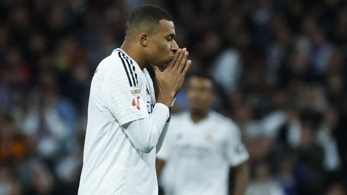 Kylian Mbappé gets demolished in Madrid