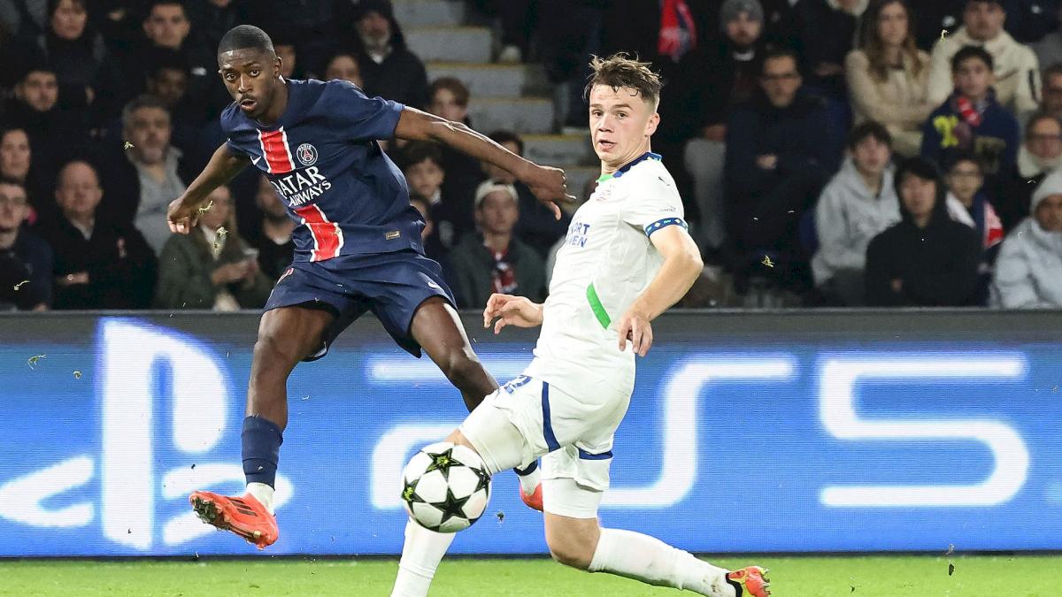 LdC: powerless, PSG snatches a draw against PSV Eindhoven