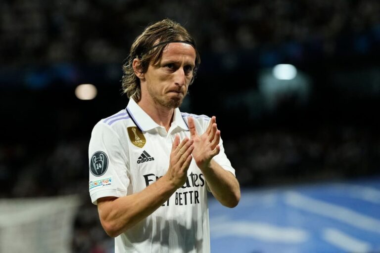 Modric in the history of Real Madrid!