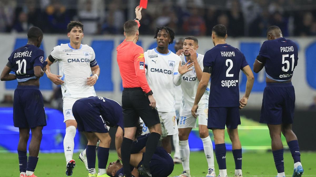 OM refuses to criticize the arbitration after the slap received against PSG!