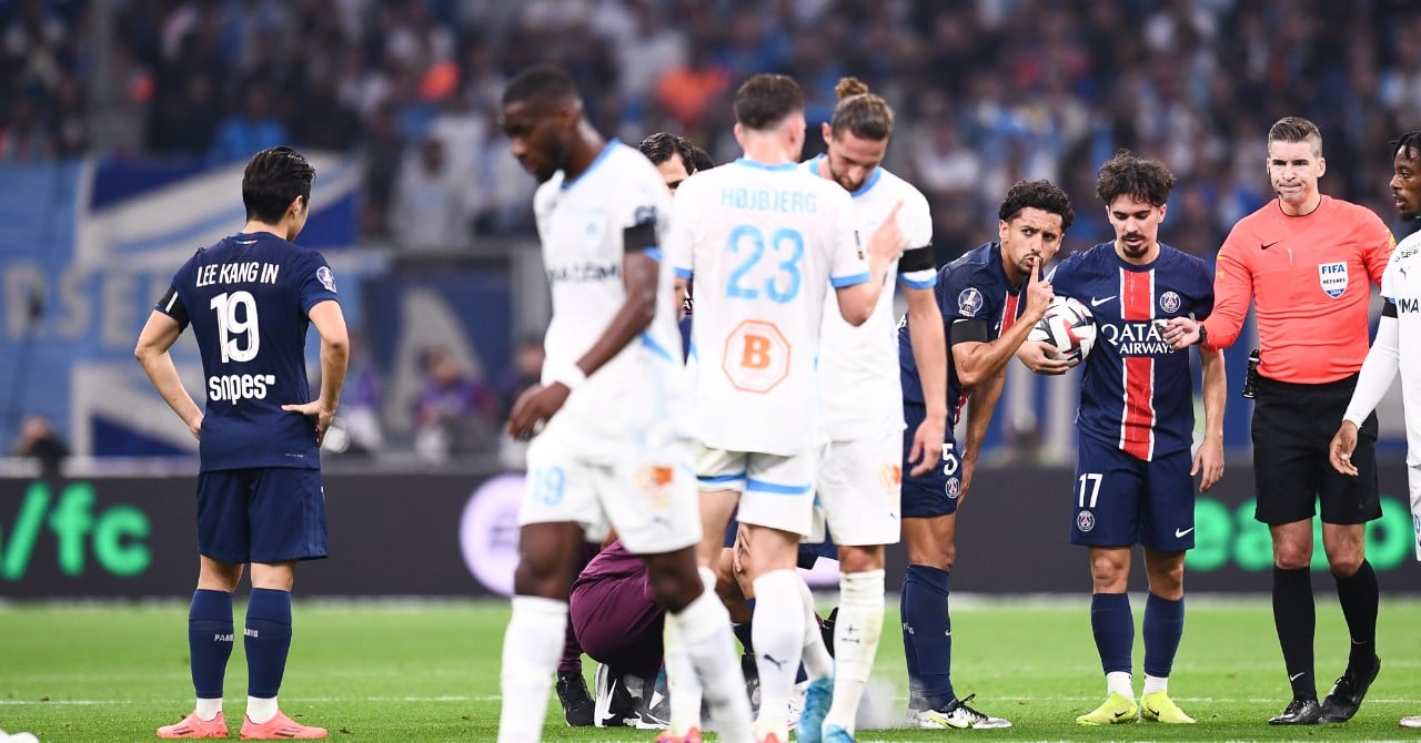 Paris defeats OM at the Vélodrome