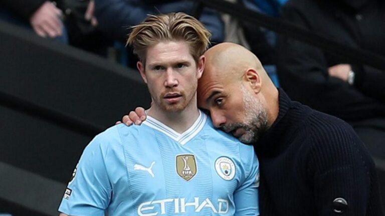 Pep Guardiola shakes Manchester City for Kevin De Bruyne