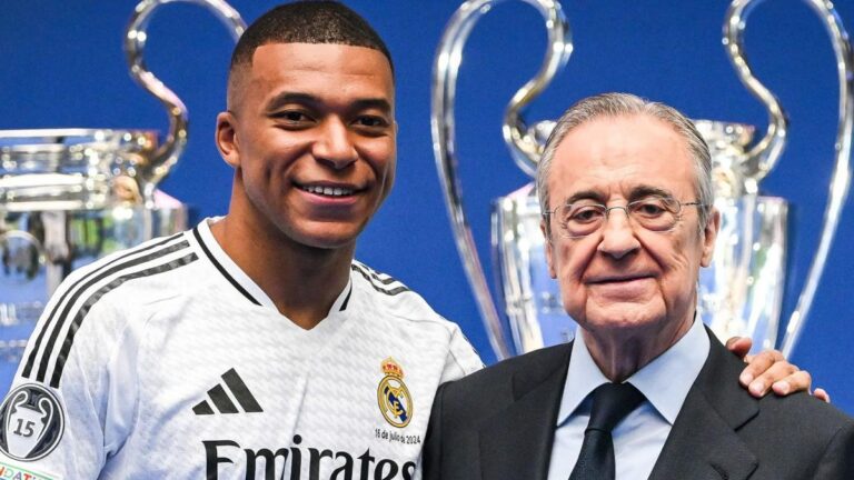 Real Madrid: Florentino Pérez is worried about Kylian Mbappé