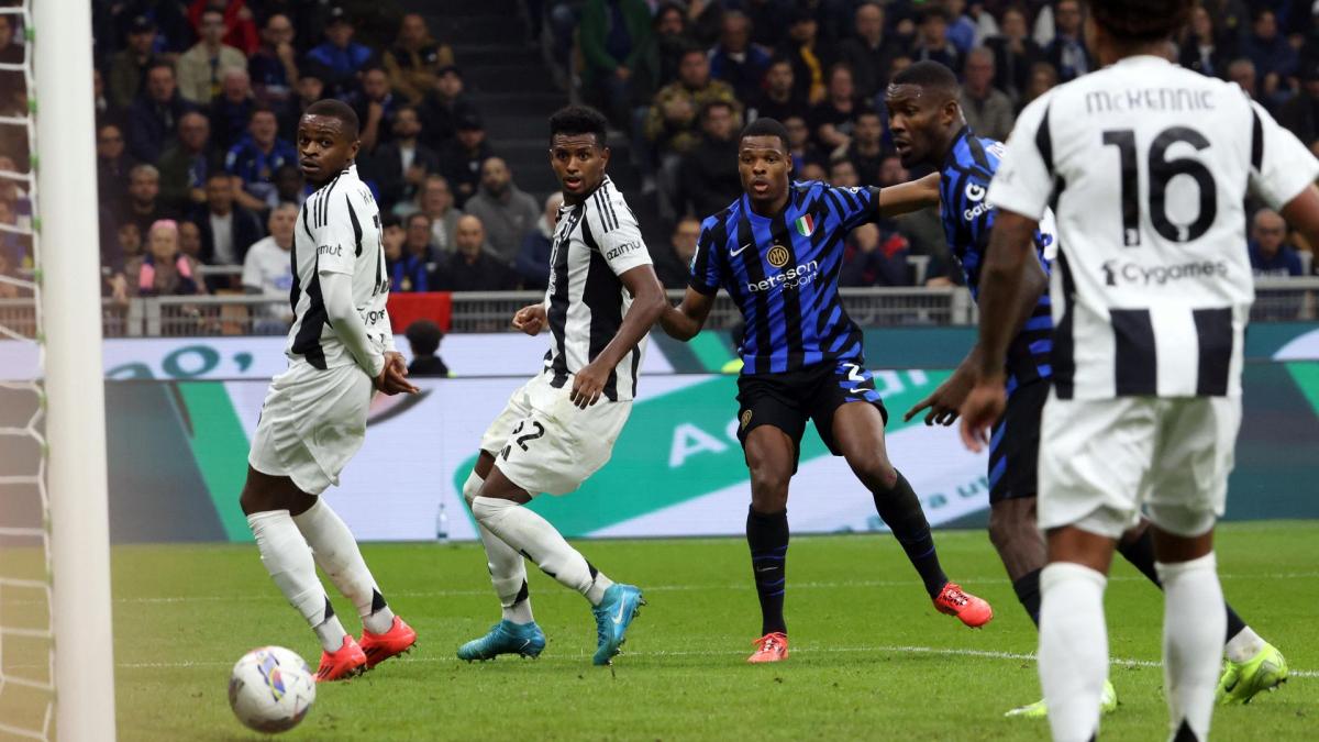 Serie A: crazy match between Inter and Juventus in the Italian derby