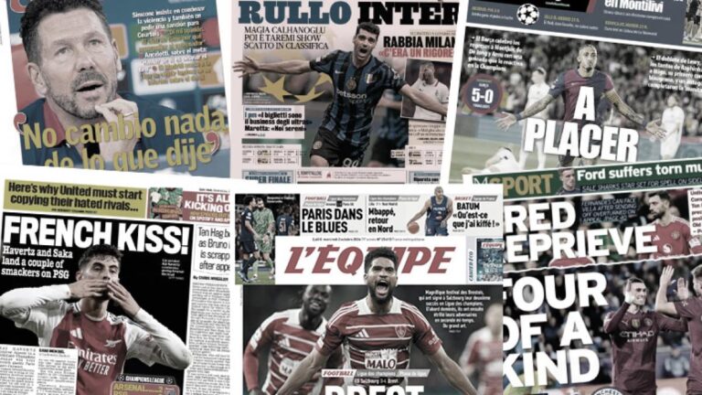 The European press dismantles PSG, Brest shocks Europe