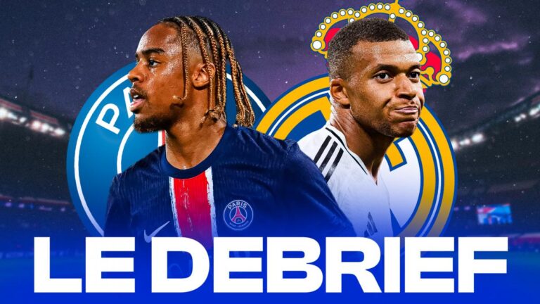 The debrief of the PSG and Real Madrid matches live!