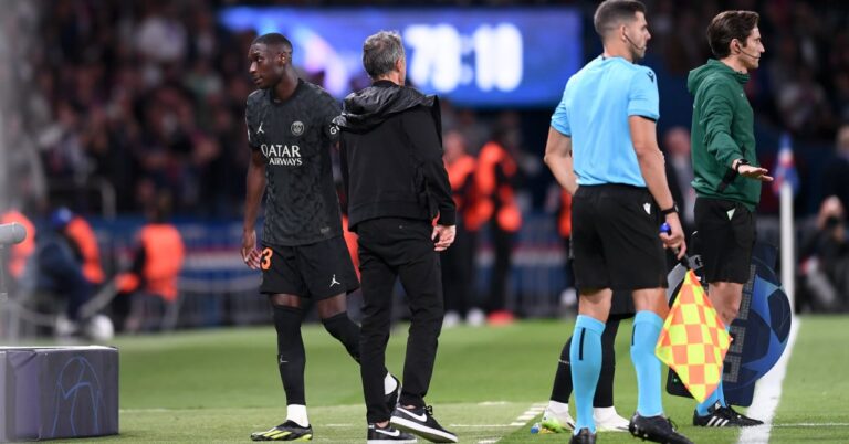 PSG, Luis Enrique defends Kolo Muani