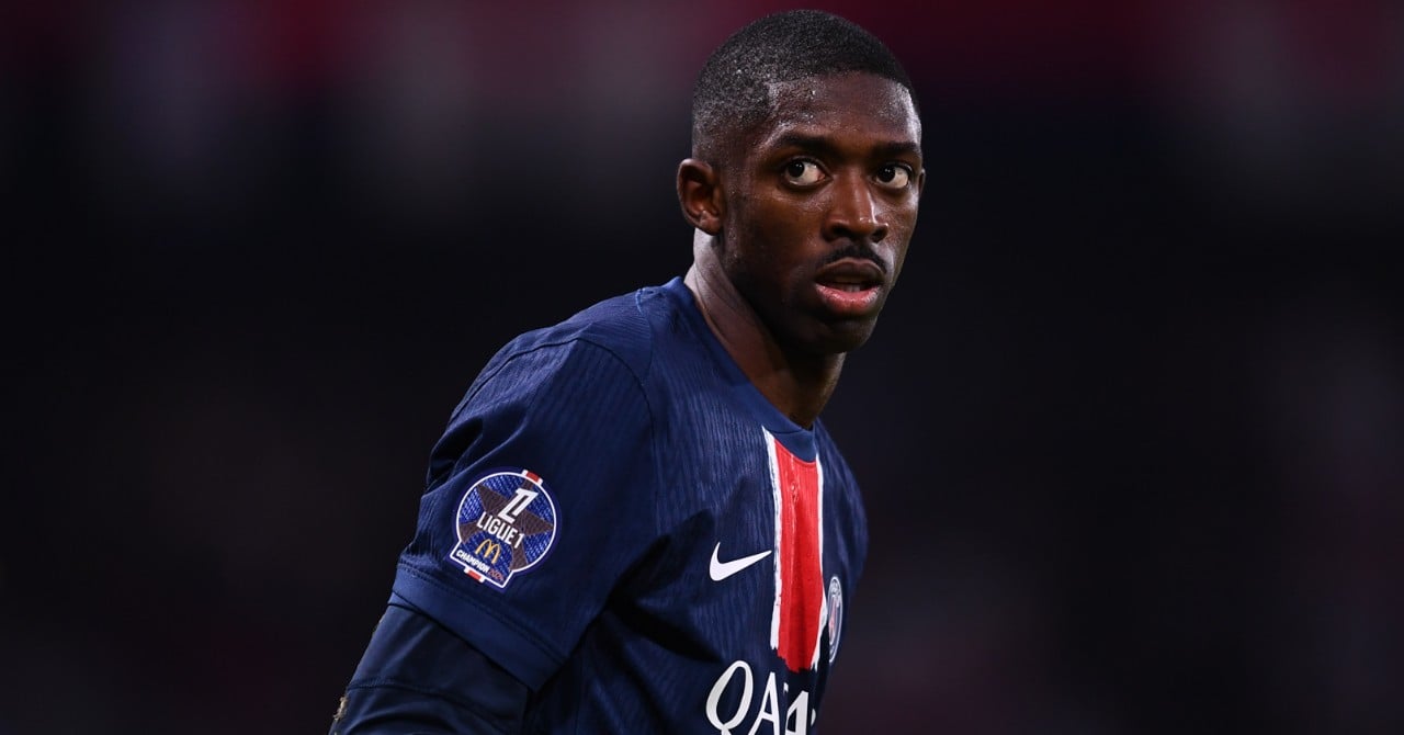 PSG ineffective, Dembélé does not hide his face