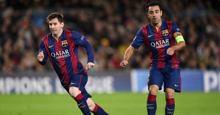 Xavi and Messi reunited again?