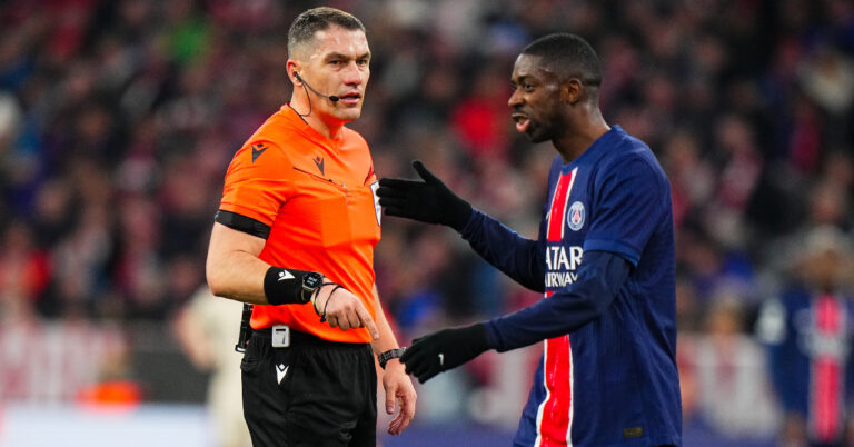 Dembélé, we know what he said to the referee of the Bayern – PSG match