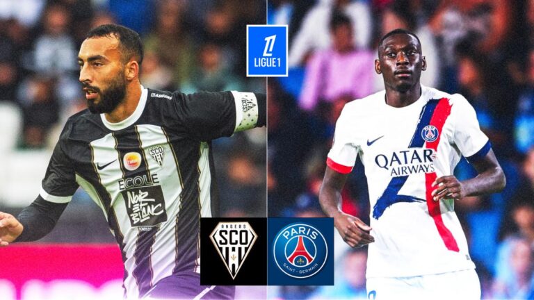 Angers SCO – PSG: probable line-ups