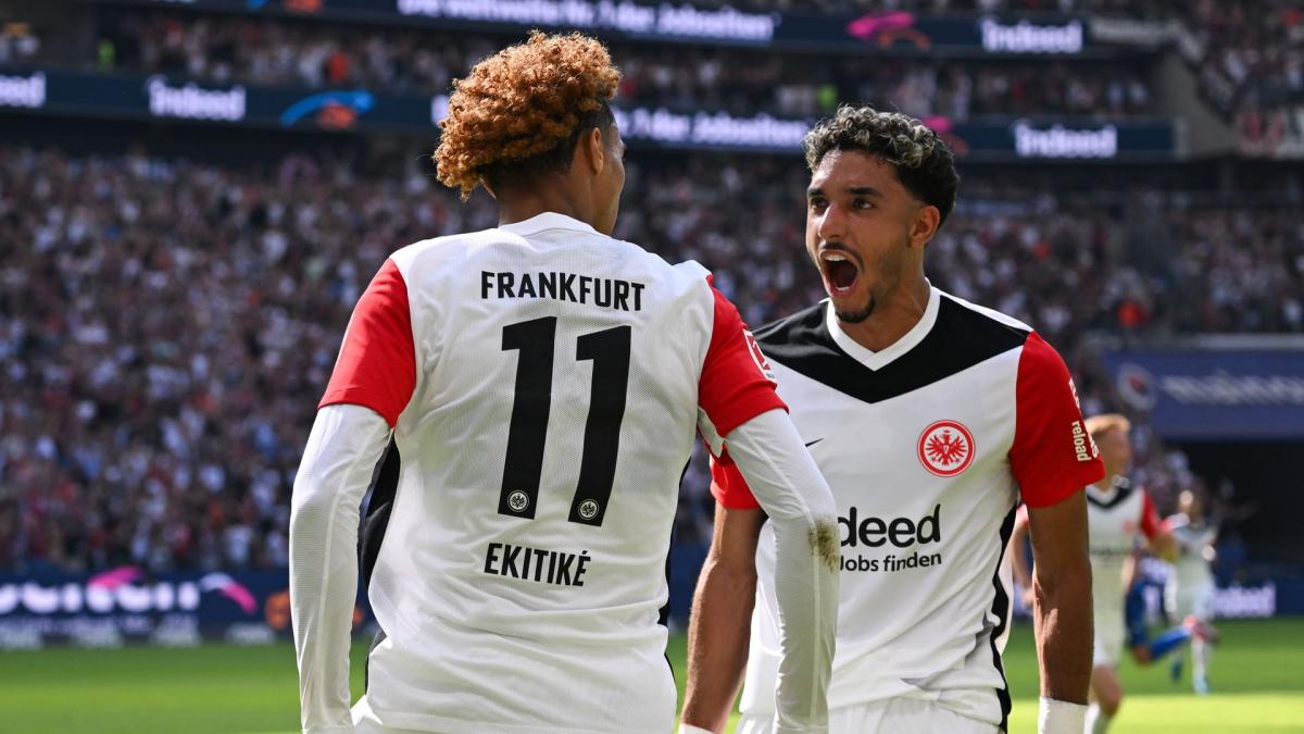 BL: Frankfurt avoids the comeback of the season, Marmoush and Ekitike still scorers