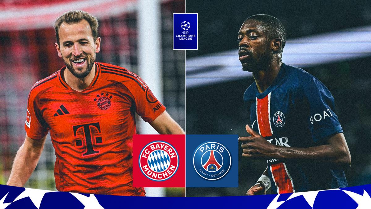 Bayern Munich - PSG: probable line-ups