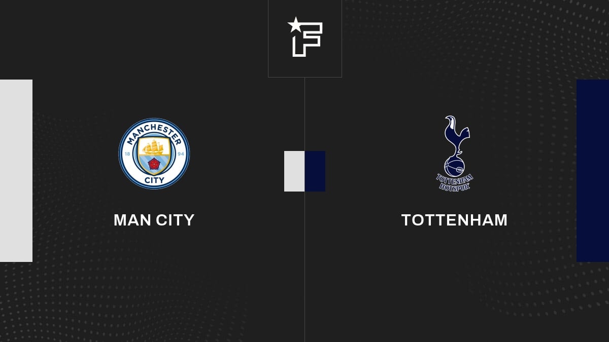 Follow the Manchester City-Tottenham match live with commentary Live 6:20 p.m. – Premier League