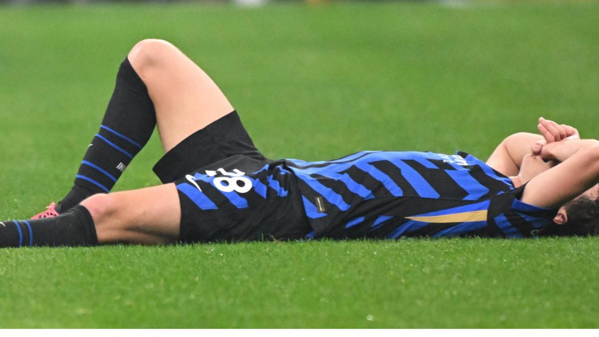 Inter: catastrophic evening for Benjamin Pavard