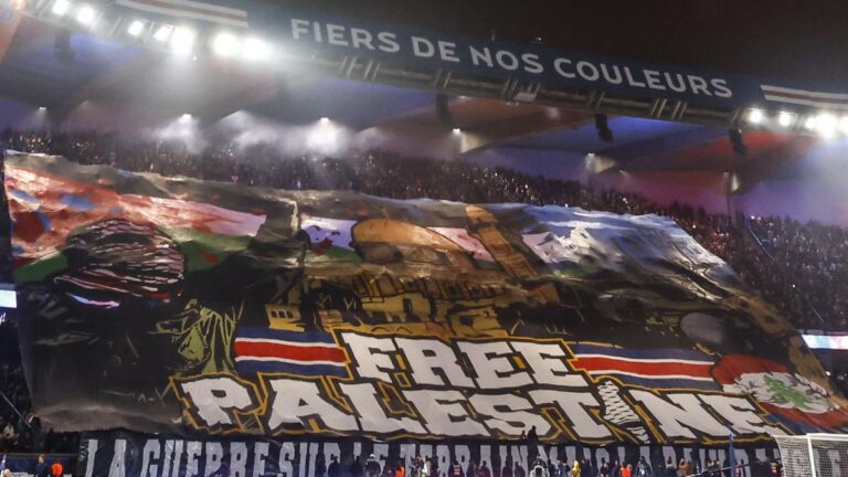 LdC: PSG will not be sanctioned for the pro Palestine tifo