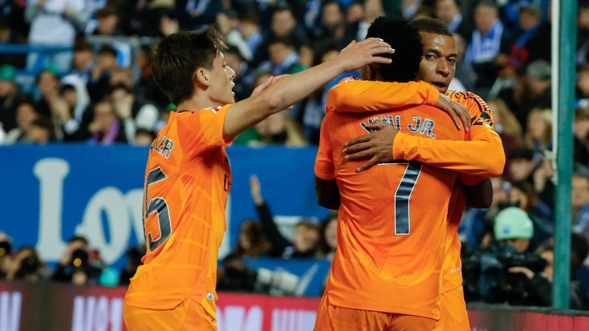 Liga: Real Madrid on a stroll in Leganés with a goalscoring Mbappé