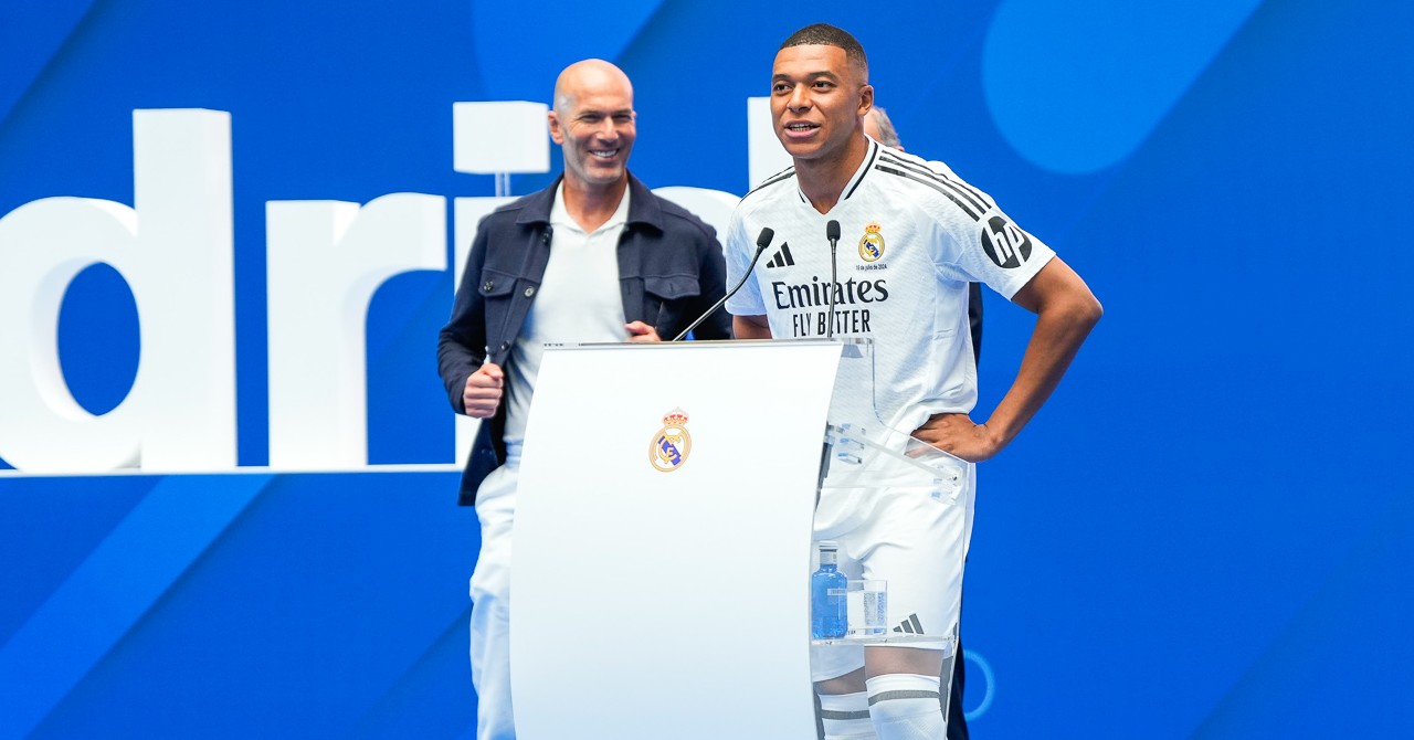 Mbappé, like Zidane and Benzema