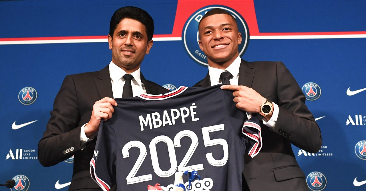 Mbappé, the big ball of PSG