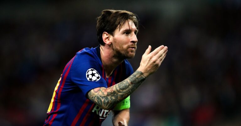 Messi, the beautiful tribute