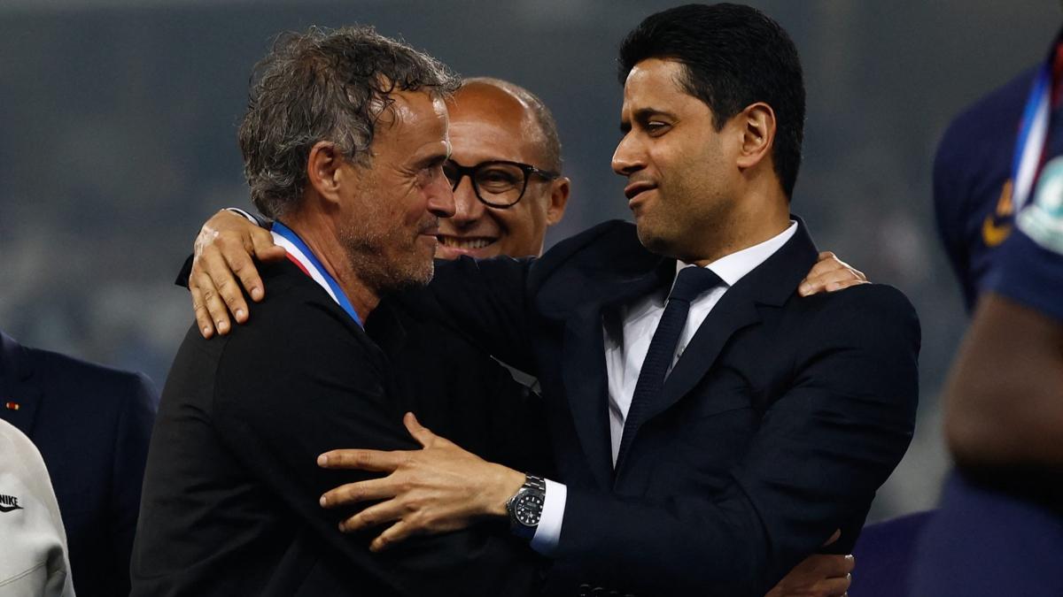 PSG: Nasser al-Khelaïfi sends a message to Luis Enrique for his future