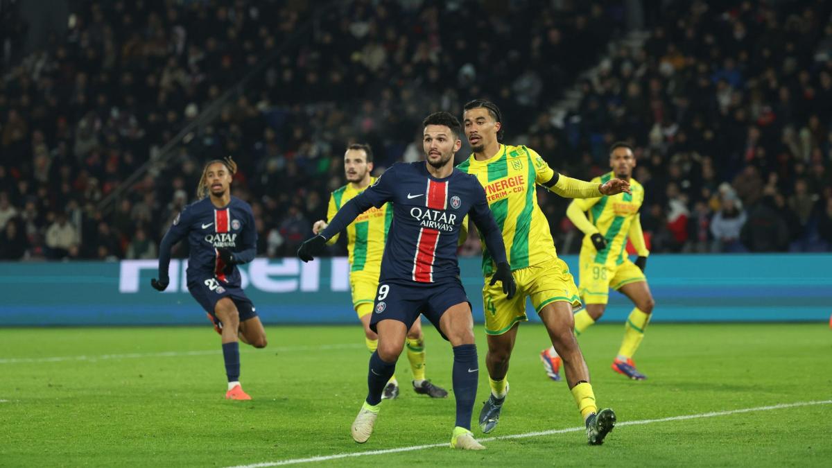 PSG – Nantes: the contrasting return of Gonçalo Ramos