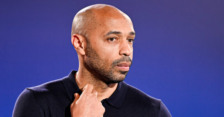 Thierry Henry, a big slap and tears