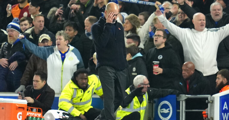 Unusual: Guardiola explains his facial scar